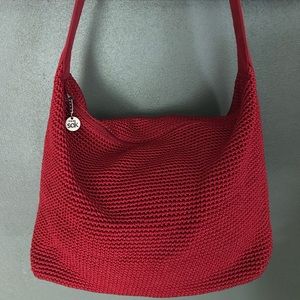 Large The Sak Crochet Hobo Bag
